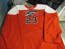NEW NOS TEAM USA RED HOCKEY JERSEY Alleson Athletics Size Large