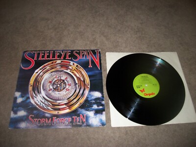 Steeleye Span~Storm Force Ten LP  ORIG. CHR 1151~Mike Thompson VG+ VINYL PROMO