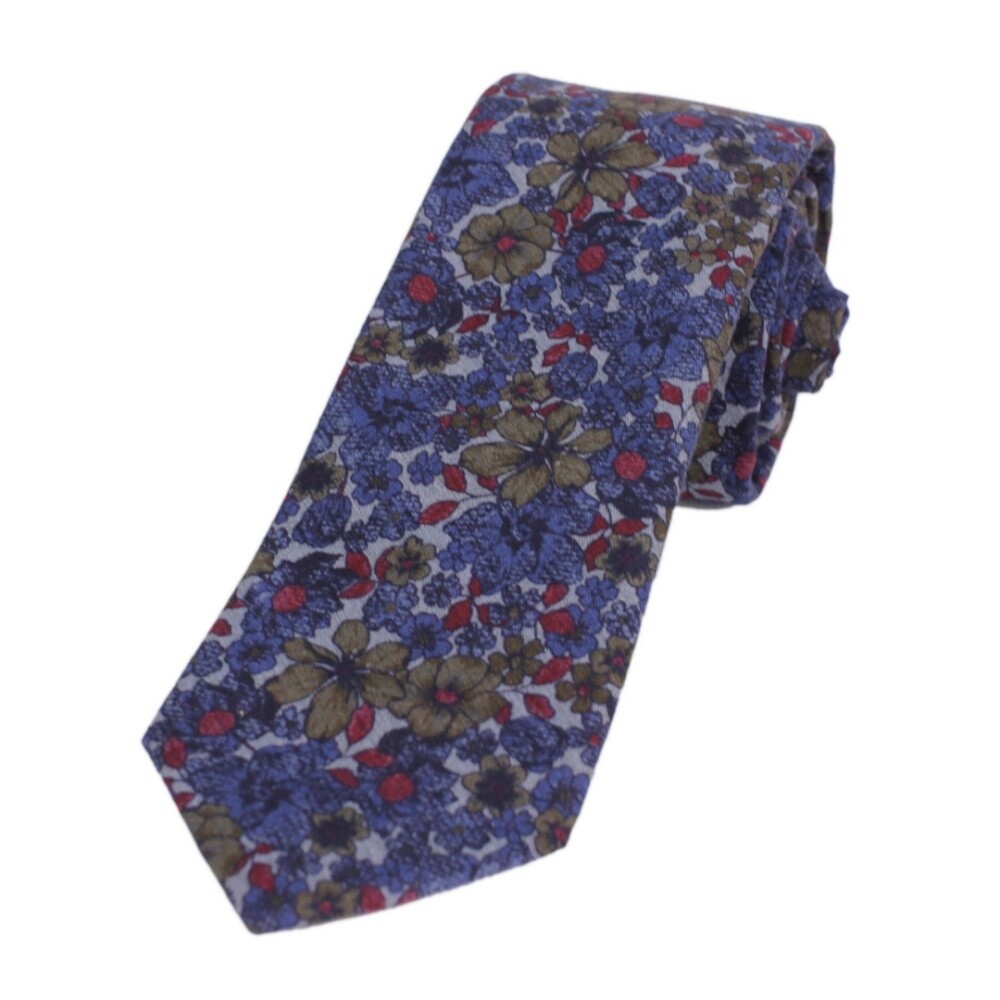 Ploenes Slim Tie Floral Pattern 5524K002SS 002
