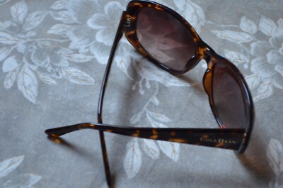 Cole Haan Brown Tortoise Shell Plastic Framed Square Brown  display picture 1