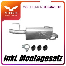 Opel Meriva A 1.7 CDTi (2003-2010) Endschalldämpfer Auspuff Mit Montagesatz