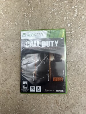 Call of Duty: Black Ops Collection XBOX 360 OPS I 1 , II 2 & III 3 Factory SEAL