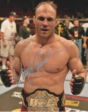 UFC Ultimate Fighting Randy Couture Signed Autographed 8x10 Photo COA #3