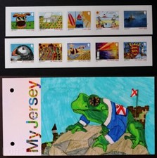 Jersey Stamps: "My Jersey - NVI" Presentation Pack MNH 10 Value Mint Set 2015