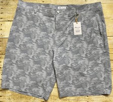  NWT PETER MILLAR Gale Gray Camo Shackleford Performance Hybrid Shorts Men's 40