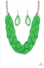 Paparazzi Seed Bead Necklaces - 3 Sets w/Earrings