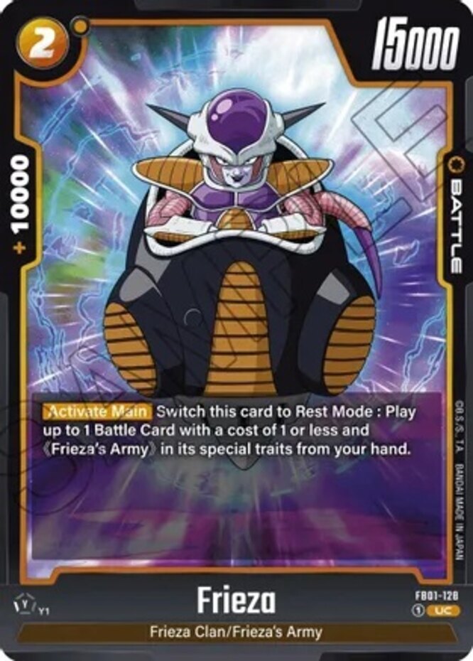 NM-Mint MTG Regular Frieza - FB01-128 - UC Fusion World: Awakened