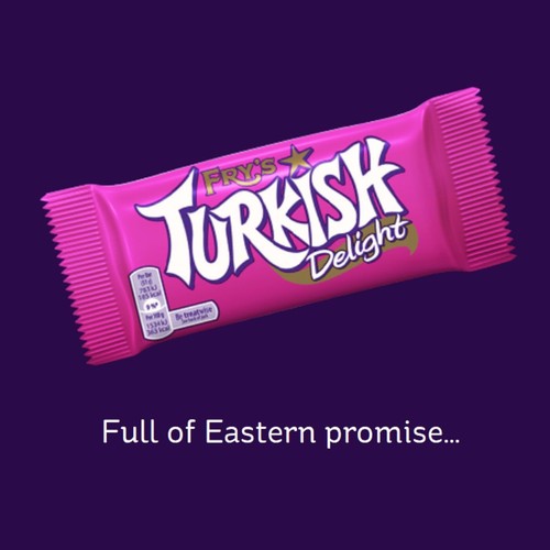 Frys Turkish Delight Gift Box x5 Frys Turkish Delights 51g Bars + 7x Mini Bars - Picture 6 of 7
