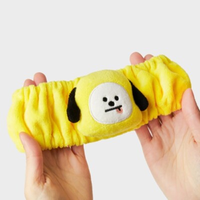 BTS BT21 Official Authentic New Basic Chimmy Spa Makeup Hair Wrap