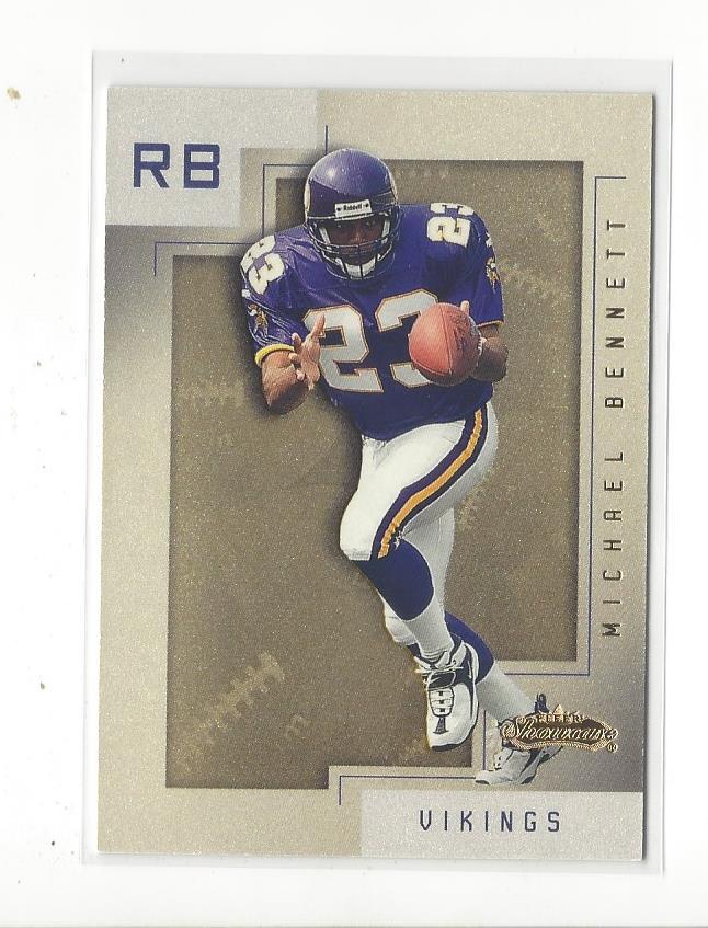 Michael Bennett Fleer Showcase #132 Base