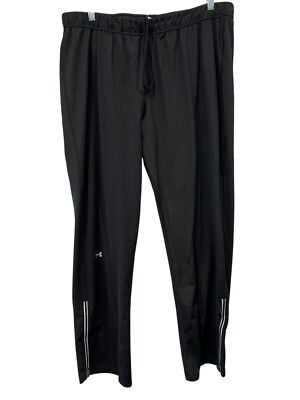 Under Armour Coldgear Semi Fitted Track Pants XL Ankle Zip Reflective  Athleisure