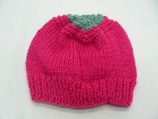 Super Cute - Hand Knitted - Infant Size Stocking Cap Beanie Hat 