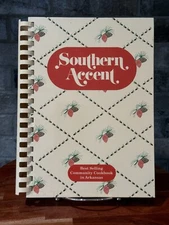 Southern Accent COOKBOOK Junior League of Pine Bluff Arkansas Recipes VTG 1994