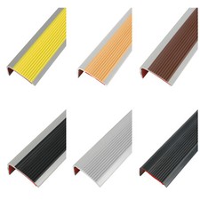 Rubber Stair Nosing Edge Self Adhesive Trim Anti Slip Round Angle Edging 50*25mm