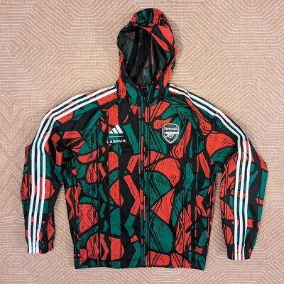 BRUNATIスカジャン Arsenal SAMPLE Adidas LABRUM African Inspired Zip Hooded Jacket