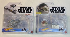 Hot Wheels Starships Star Wars Mandolorian The Child Hover Pram And Razor Crest