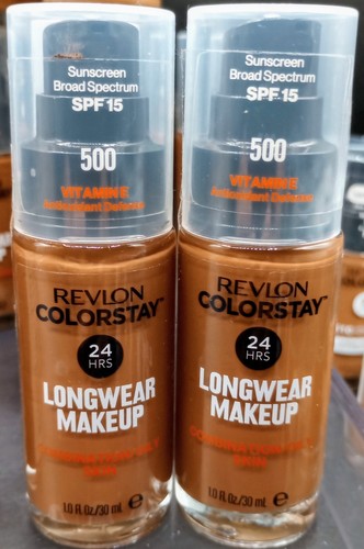 (2 Pack) Revlon Colorstay Longwear Makeup Combination Skin W/SPF15 -Pick Yours! - Picture 2 of 17