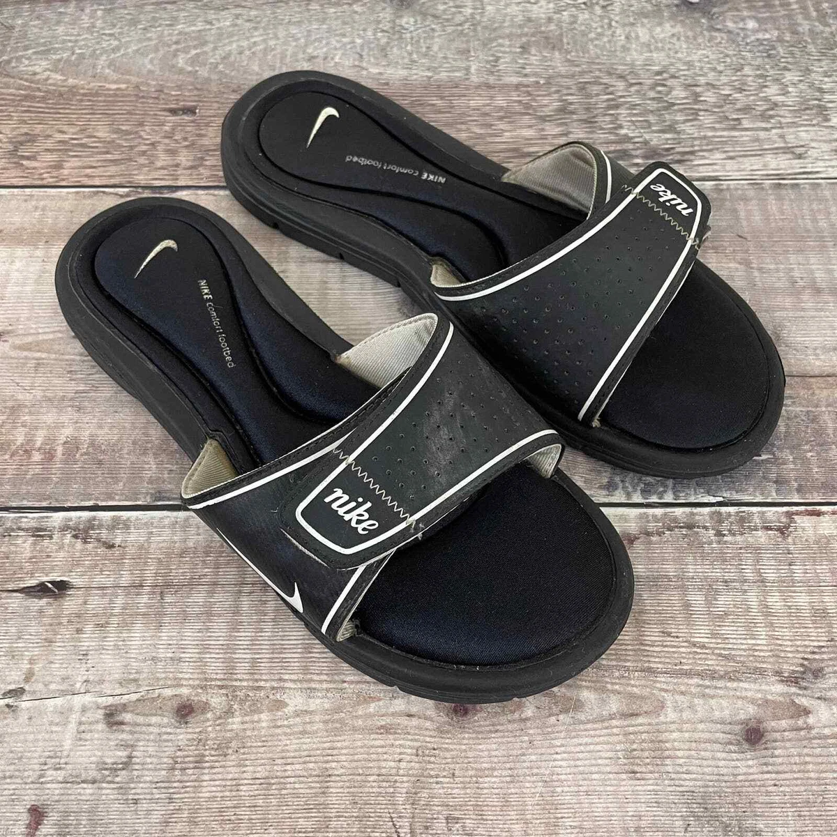 Nike comfort gel flip flops sales