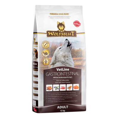 Wolfsblut Gastrointestinal - Ente Mit Süßkartoffel 12 Kg NEW