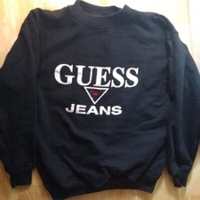 Vintage 90s Guess Jeans Logo Crewneck Sweatshirt