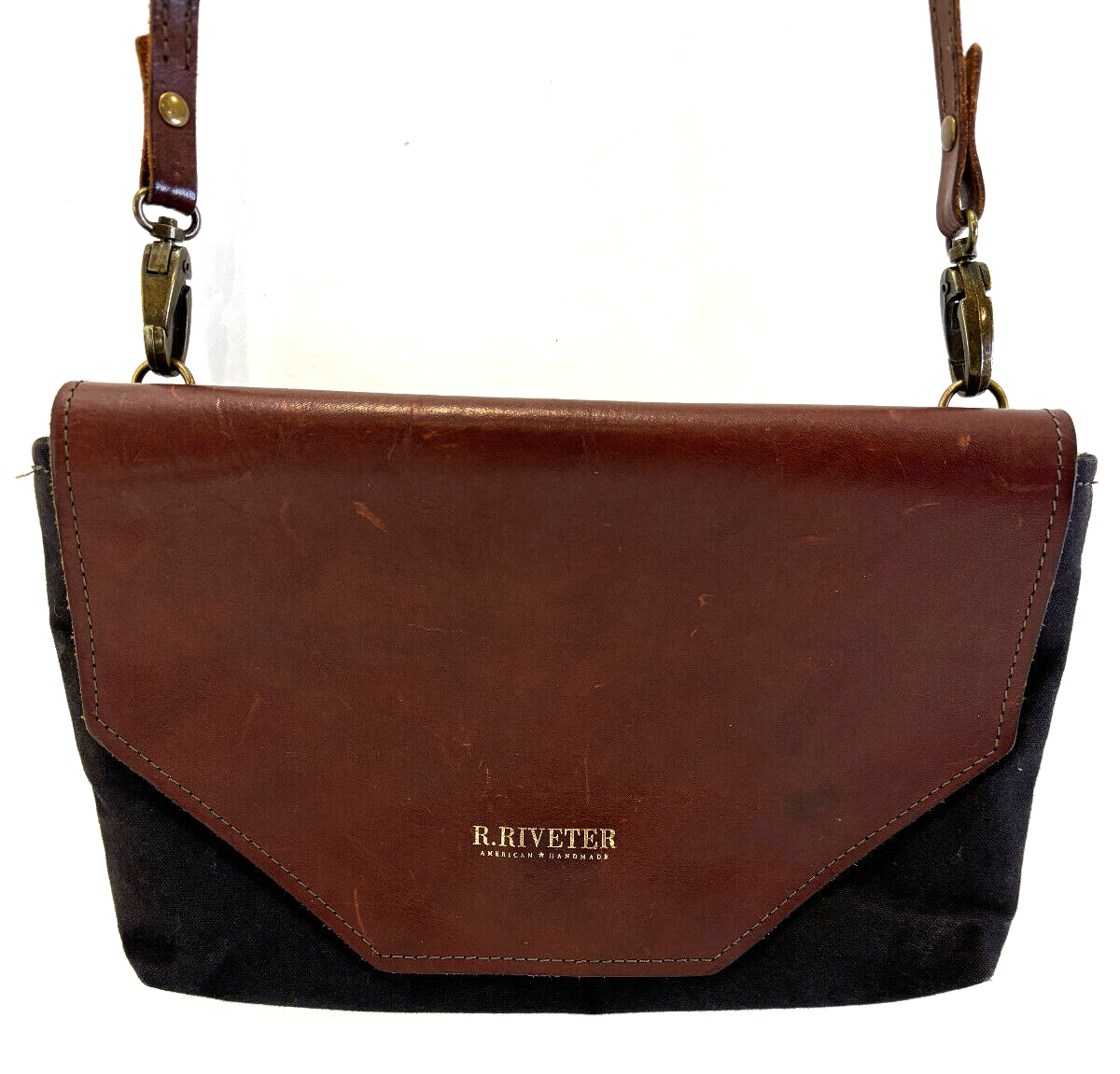 Women's Handbags R Riveter Handbags Riveter Brown Leather