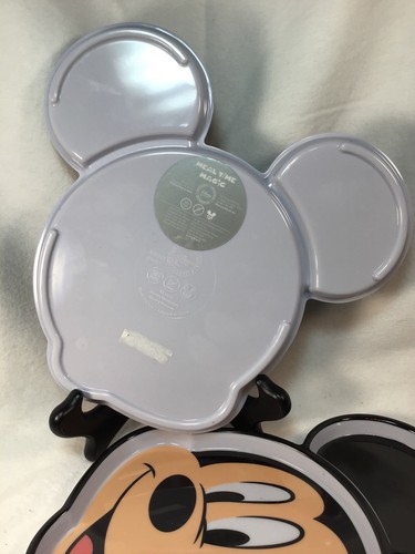 DISNEY Store MICKEY MOUSE Divided Plate Set (2) MEAL TIME MAGIC Melamine - 第 3/10 張圖片