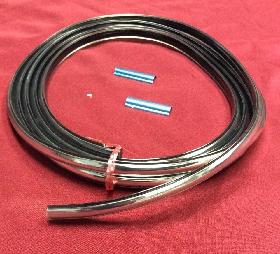 Camión Ford F150 F250 F350 1973-1979 sello de ventana trasera moldura tira de bloqueo - cromo Foto 2 de 4