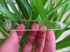 4 Sided VOGEL Style Natural Clear QUARTZ CRYSTAL DT POINT Healing 54.8g