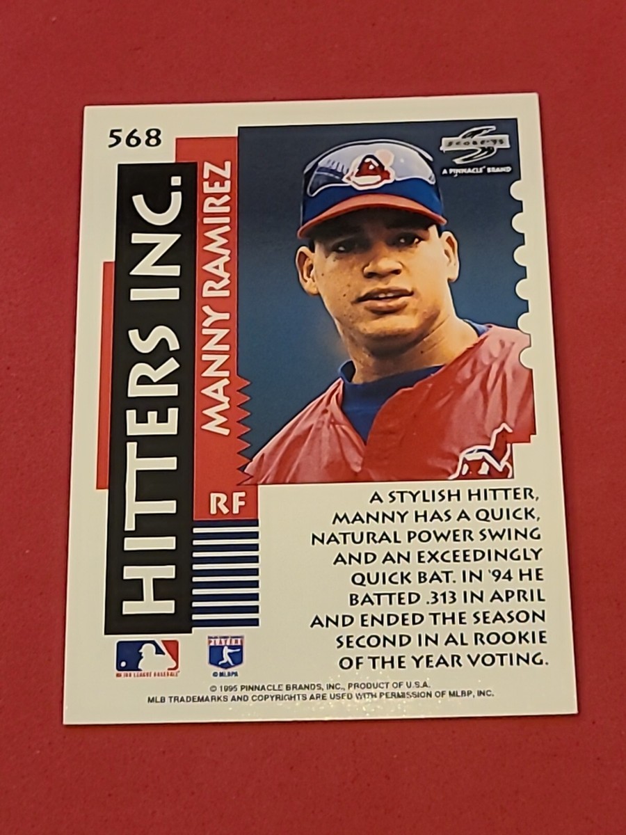 1995 Manny Ramirez Score #568 Hitters Inc. | eBay