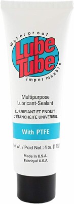 Lube Tube 4 oz Silicon Teflon O-Ring Lube - 00450 - FOUR OUNCE