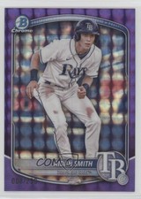 2025 Bowman Chrome Prospects Purple Geometric Refractor 8/250 Aidan Smith 1i3m