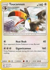 Toucannon - 166/214 - Rare (Mp) Lost Thunder - Colorless Pokémon