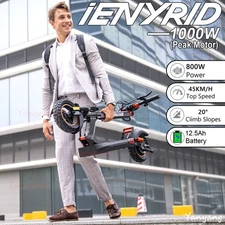 UL Approved E-Scooter-800W 28MPH Safe Commute 3s Fold Electric Scooter,For Adult