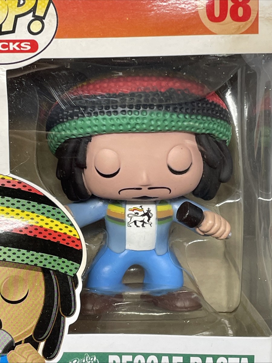 Funko Pop! Rocks: Reggae Rasta (Bob Marley ) #08 Vaulted | eBay