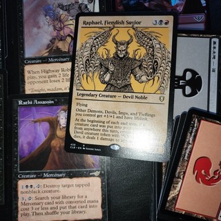 Magic Deck Custom Commander 100 Cards. Raphael Fiendish Savior DEVILS MERCENARY