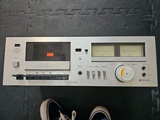 Sansui D-100 Stereo Cassette Tape Deck Metal Tape Capable High-B Head Dolby Work