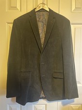 Lauren Ralph Lauren Black Corduroy Blazer Men 42L