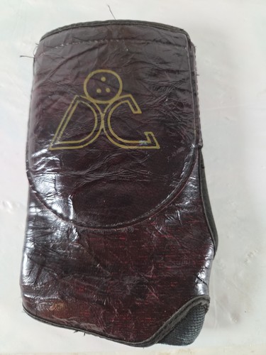 Vintage Don Carter Men’s Small Bowling Glove Brown Leather Wrist Support Glove.