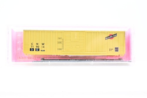 Roundhouse Spur N 8394 50ft BFF Single Door Boxcar Chicango & North Western No. | Zustand: Used