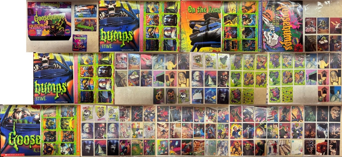 Goosebumps Set of 100+ Trading Cards Topps 1996 | eBay