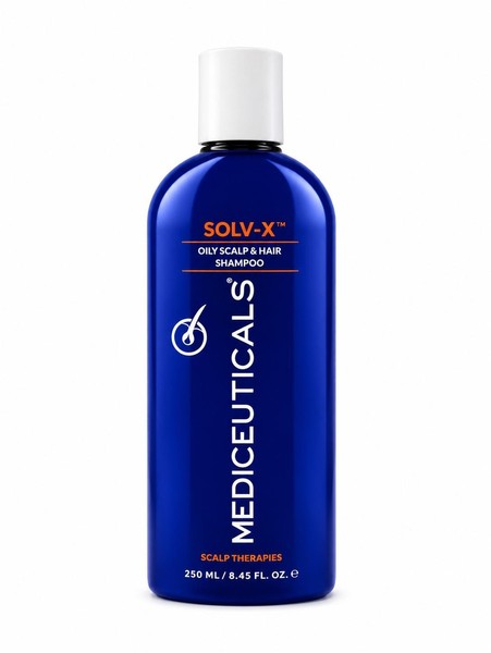 Mediceuticals Solv-X Oily Scalp & Hair Shampoo 250Ml-image