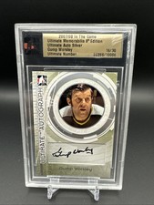 2007-08 ITG ULTIMATE MEMORABILIA 8TH ED. GUMP WORSLEY AUTOGRAPH AUTO #ed 16/30