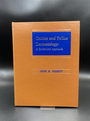 #ad Canine And Feline Dermatology A Systematic Approach H B Book By Gene H Nesbitt GBP 35.99