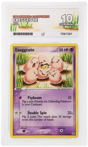 Exeggcute graded ACE 10 for sale on eBay