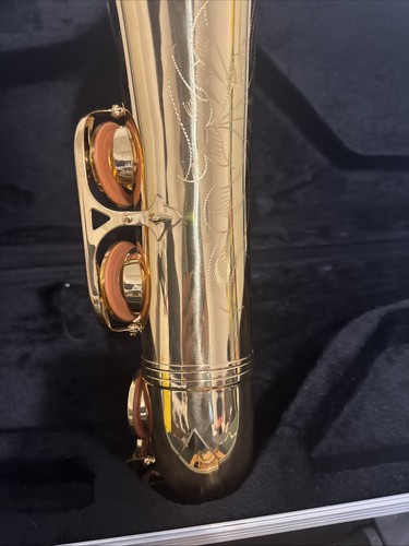 Opus USA Professional Gold Tenor Saxophone w/Case - Picture 8 of 24