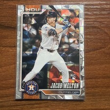 2026 Topps Series 1 JACOB MELTON #148 DIAMANTE FOIL RC HANGER EXCLUSIVE ASTROS