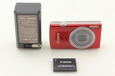 [Casi COMO NUEVA] Cámara digital compacta Canon IXY 150 ELPH 160 roja 20,0 MP JAPÓN