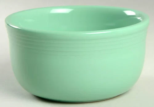Fiesta Ware New Retired Gusto Bowl choice of 2 colors Seamist or Scarlet