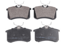 Bremsbelagsatz Scheibenbremse Hinterachse für CITROËN OPEL PEUGEOT RENAULT SEAT