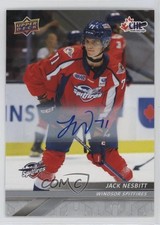 2024-25 Upper Deck CHL Auto Jack Nesbitt #92 Auto h8y
